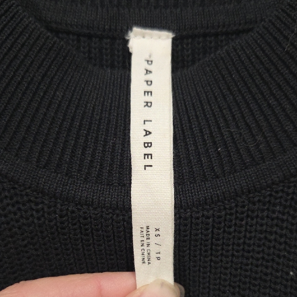 Paper Label Knit Tank - Picture 2 of 6